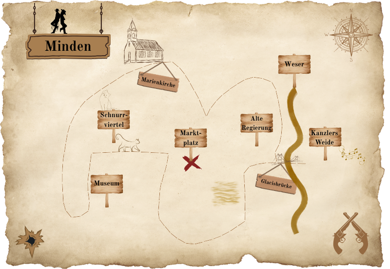 Stadtrallye in Minden – perfekte Gruppenaktivität für Teambuilding